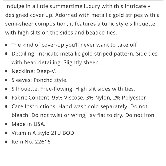 Vitamin A Taliha Tunic - Picture 9 of 12